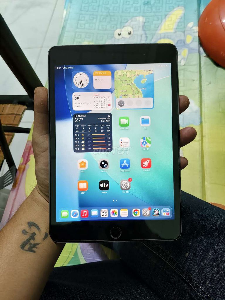 Apple iPad Mini 5 đẹp 99.99% Full Zin. Mua bán Máy tính bảng tại Thành phố Thủ Đức Tp Hồ Chí Minh được đăng bởi Đại Phát hình 1
