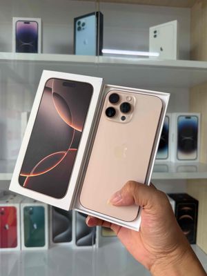 IPHONE 16 PRM 256gb VÀNG QT MỸ ZIN ÁP ĐẸP PIN 91%. Mua bán Điện thoại tại Thành phố Cà Mau Cà Mau được đăng bởi NHAN APPLE