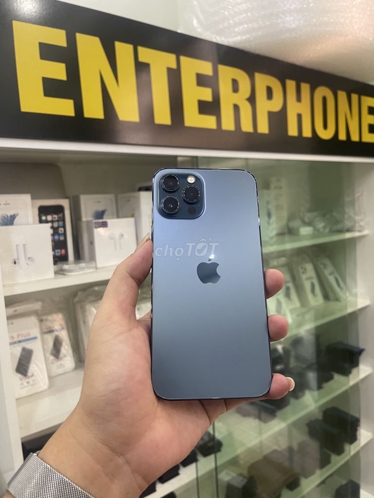 iPhone 12 Pro Max Xanh 128Gb Quốc tế nhận GL