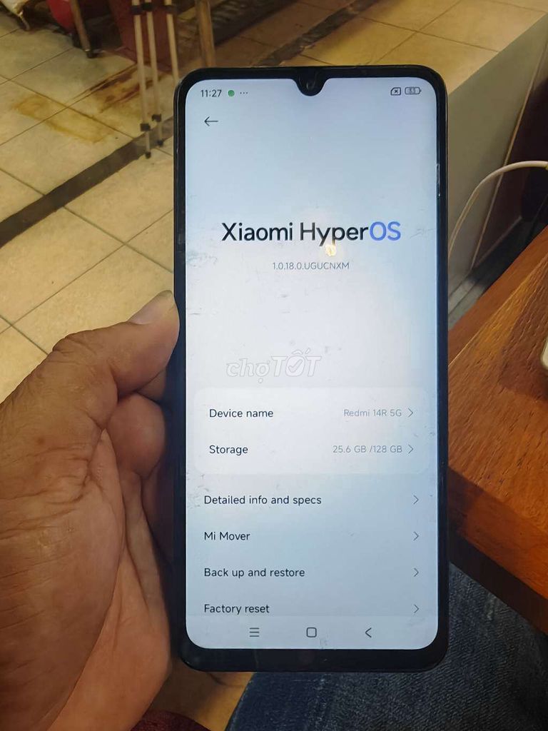 Xiaomi Redmi 14R 5G 128GB Xám. Mua bán Điện thoại tại Quận 11 Tp Hồ Chí Minh được đăng bởi hoang hình 1