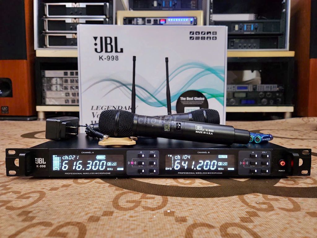 Micro JBL K-998. Mua bán Tivi, Âm thanh tại Huyện Củ Chi Tp Hồ Chí Minh được đăng bởi trần ngọc bá tùng hình 1
