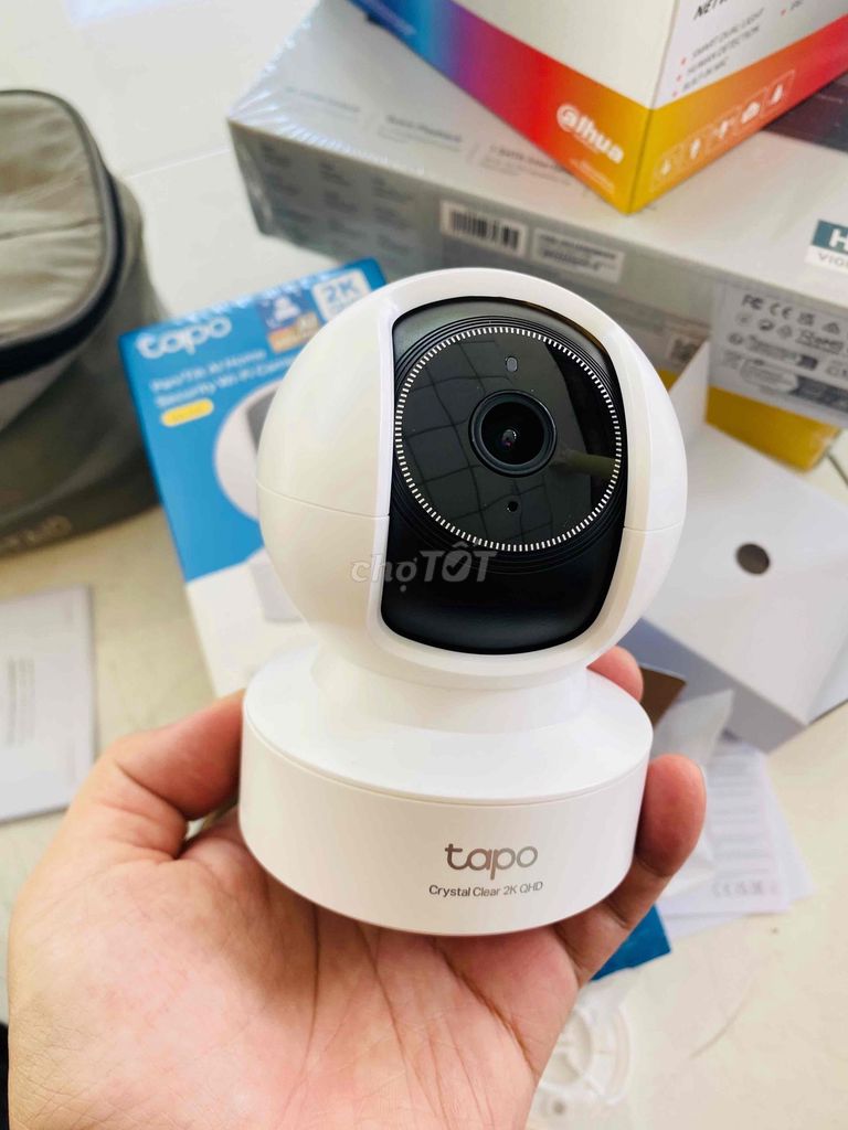 Lắp đặt camera Tapo C222 + thẻ 64GB. Mua bán Máy ảnh, Máy quay tại Thành phố Thủ Dầu Một Bình Dương được đăng bởi Trung Canon hình 1