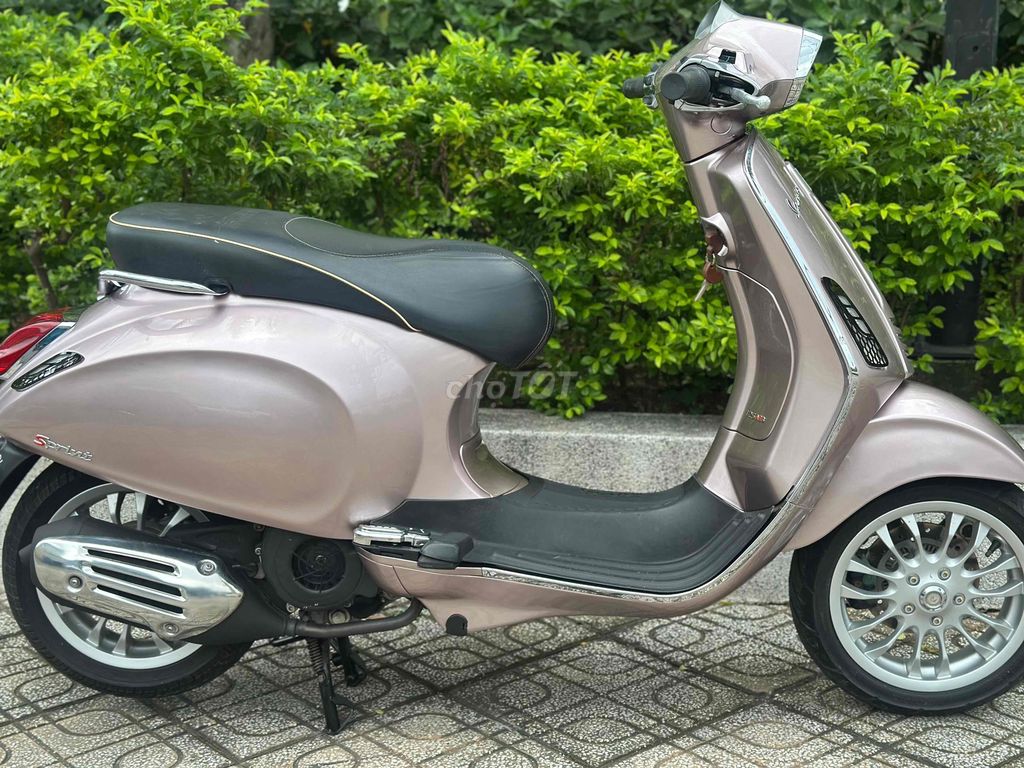 Vespa Sprint ABS iGET 2019 Nâu Hồng TFT bao hồ sơ. Mua bán Xe máy tại Thành phố Thủ Đức Tp Hồ Chí Minh được đăng bởi Xe Máy Sơn Thủ Đức hình 5