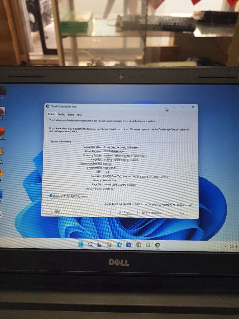 Dell 3478 i3 8130u/ 4GB/128gB Đen. Mua bán Laptop tại Quận Tân Phú Tp Hồ Chí Minh được đăng bởi Lơi hình 1