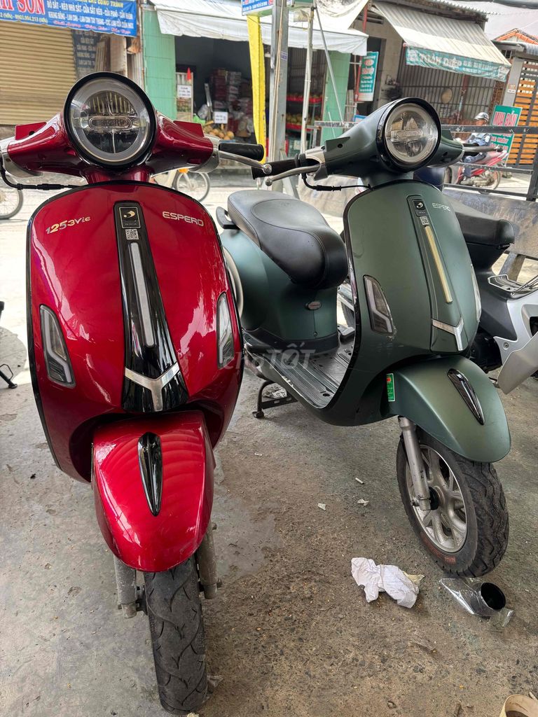Vespa 50cc Detech Espero Crea giấy tờ đầy đủ. Mua bán Xe máy tại Quận Bình Tân Tp Hồ Chí Minh được đăng bởi Hữu Trung hình 6