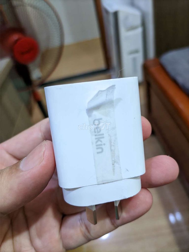 Củ sạc Belkin chính hãng Type-C 30W Mới 99%. Mua bán Phụ kiện (Màn hình, Chuột...) tại Quận Tân Phú Tp Hồ Chí Minh được đăng bởi Thanh lý đồ tùm lum  hình 1