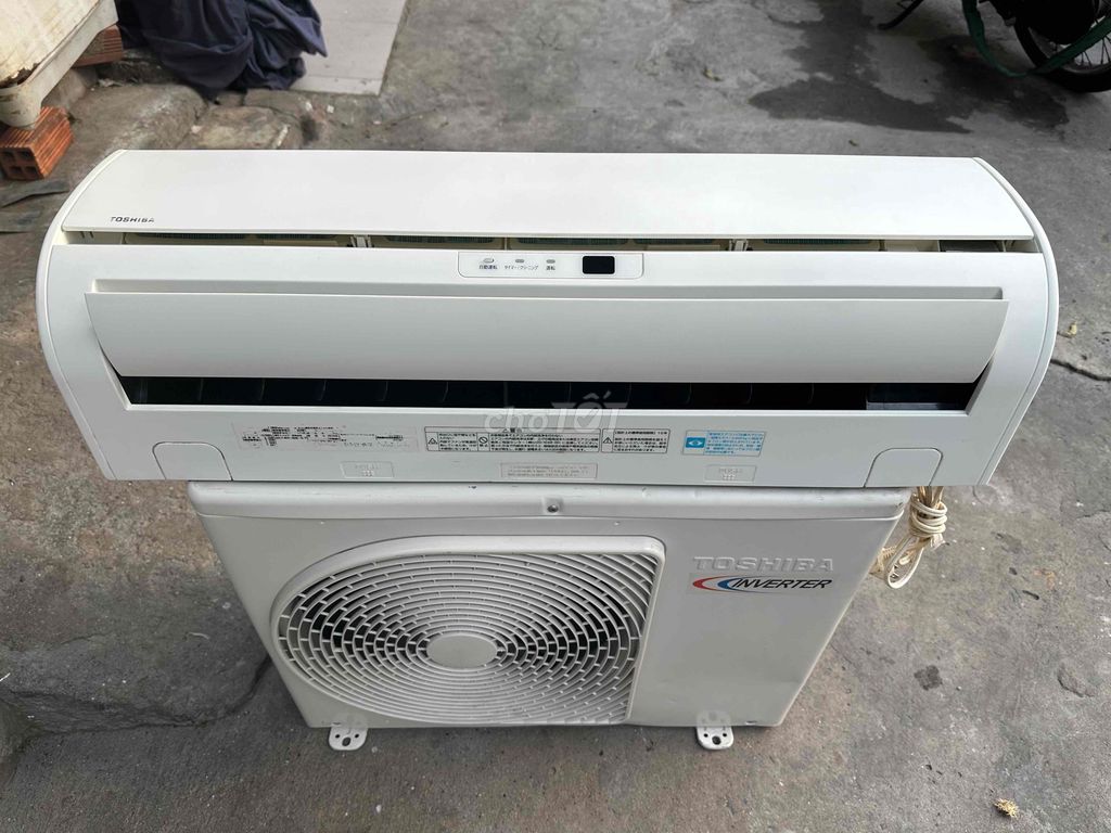 Máy lạnh toshiba 1hp inverter nội địa nhật mới 99%. Mua bán Máy lạnh, điều hoà tại Quận Tân Bình Tp Hồ Chí Minh được đăng bởi Điện lạnh Chí Linh hình 1