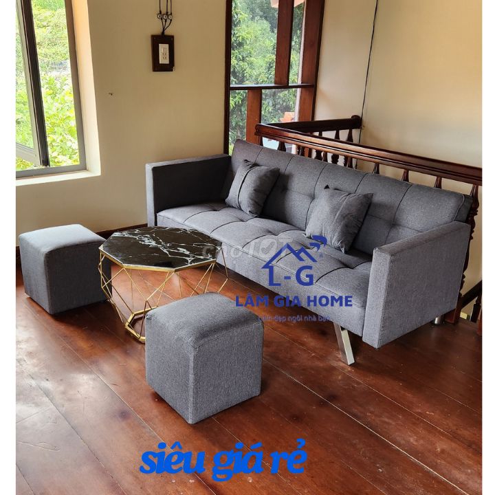 Ghế Sofa Bed Có Tay Vịn+@sofa phòng khách@sofa