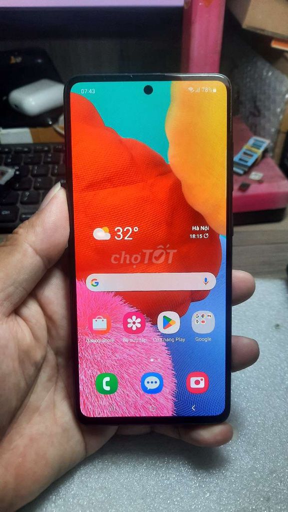 Samsung Galaxy A51 Ram 6gb, Rom 128GB . Mua bán Điện thoại tại Quận 5 Tp Hồ Chí Minh được đăng bởi linhkiengiarePT79 hình 1