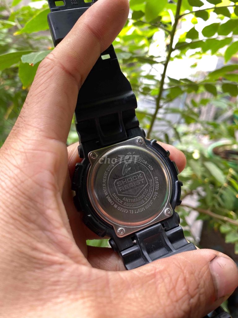 Đồng hồ Casio Thể thao G-shock Ga120 đen gshock