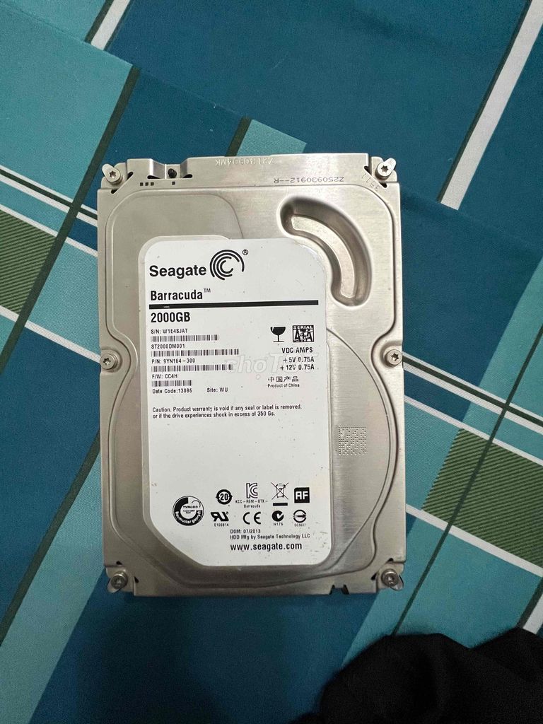 Ổ cứng HDD Seagate Barracuda. Mua bán Linh kiện (RAM, Card...) tại Quận Hoàng Mai Hà Nội được đăng bởi Tran Duy hình 1