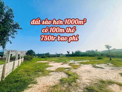 MT DH509 hơn 1000m² có 100m² thổ sát KCN 1000ha giá 750tr. Mua bán đất tại Huyện Phú Giáo Bình Dương được đăng bởi Đông Khả Huyên