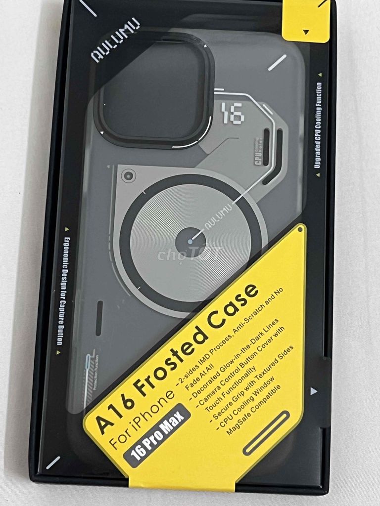 Ốp lưng iPhone 16 Pro Max TPU Xám. Mua bán Phụ kiện (Màn hình, Chuột...) tại Quận Sơn Trà Đà Nẵng được đăng bởi danny t hình 1