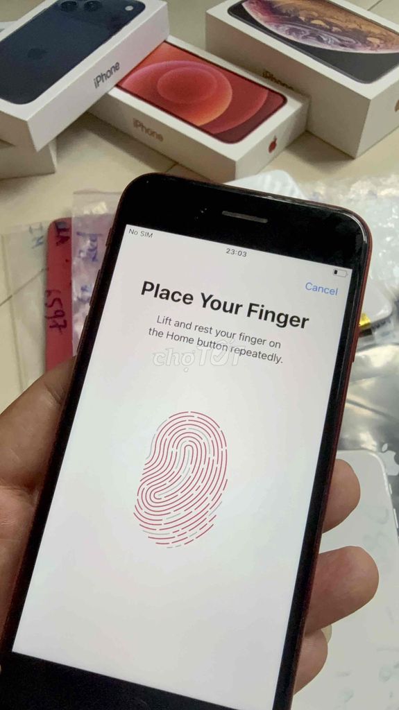 iPhone SE Qte 64GB Đỏ Zin nguyên bản. 1tr8. Mua bán Điện thoại tại Quận Tân Phú Tp Hồ Chí Minh được đăng bởi Minh Minh hình 1