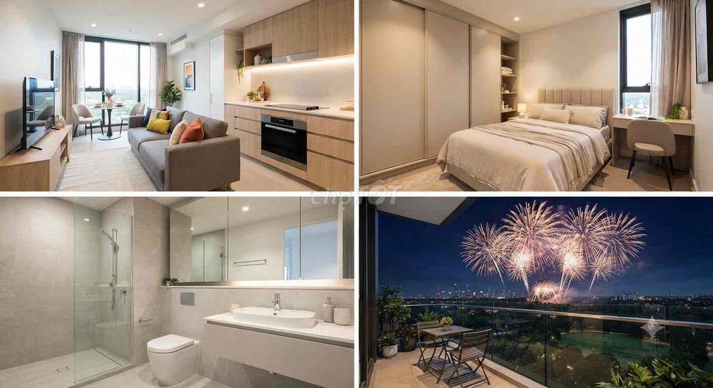 CHUẨN SỐNG HIỆN ĐẠI – CĂN HỘ 1PN+ 42,95M² BCONS CENTRAL PARK | TẦM NHÌ