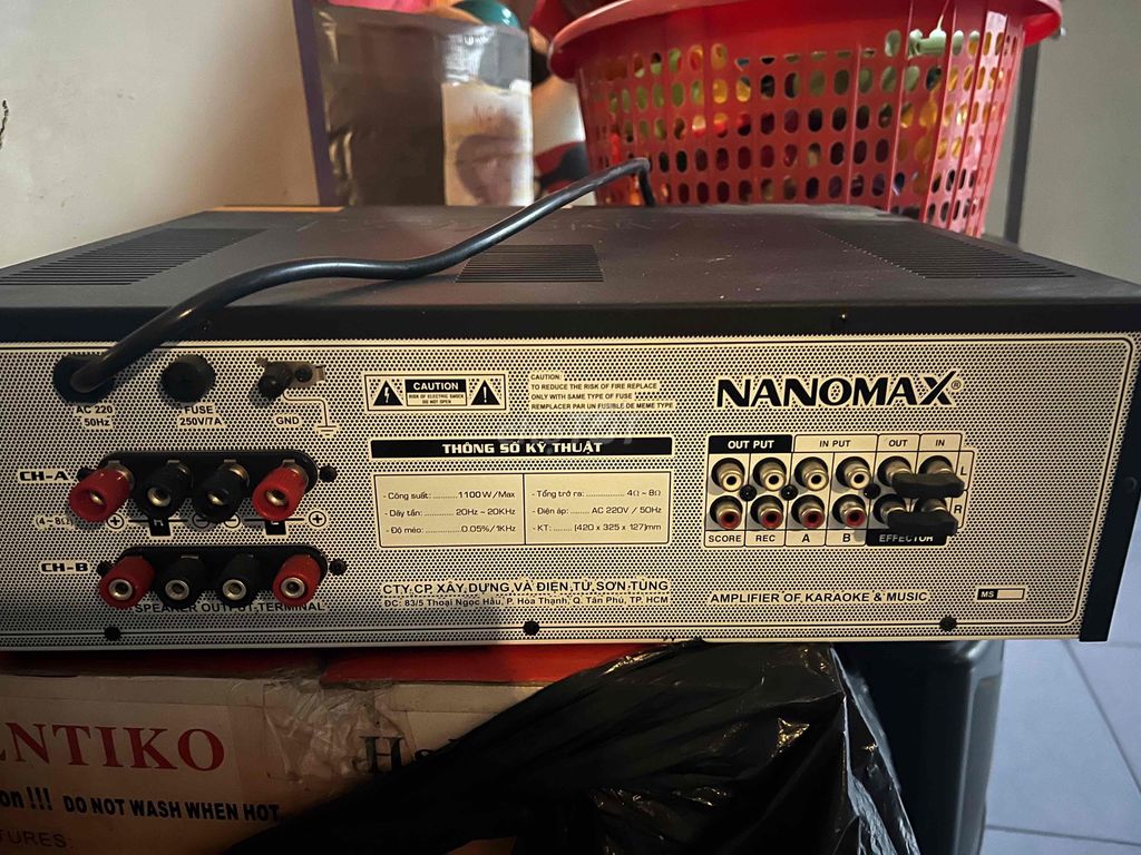 Bộ loa Nanomax Bluetooth 98% mới. Mua bán Tivi, Âm thanh tại undefined Tp Hồ Chí Minh được đăng bởi toan le hình 1