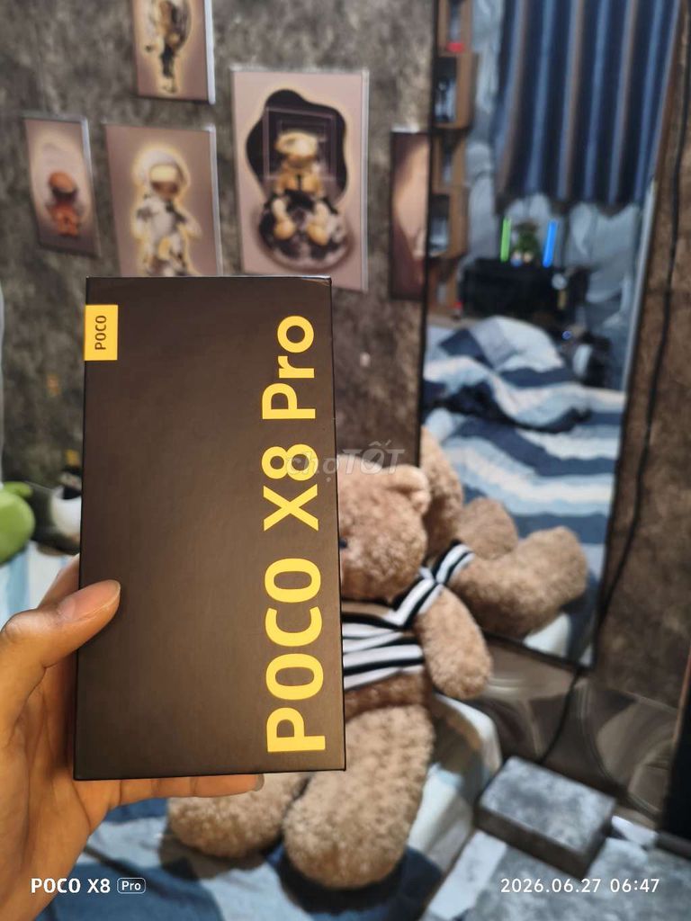 Poco X8 Pro Đã sử dụng. Mua bán Điện thoại tại Huyện Long Hồ Vĩnh Long được đăng bởi Văn Nguyễn  hình 1