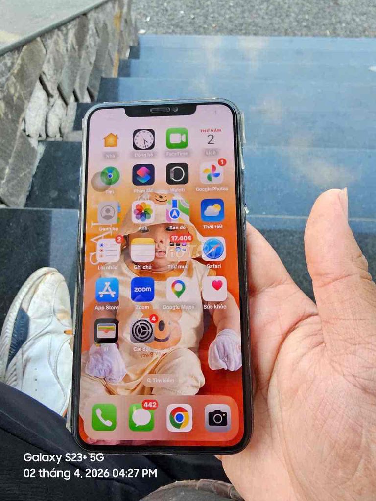 Apple iPhone 11 Pro Max 256GB Xanh. Mua bán Điện thoại tại Quận Ninh Kiều Cần Thơ được đăng bởi Trần trung nhân hình 1
