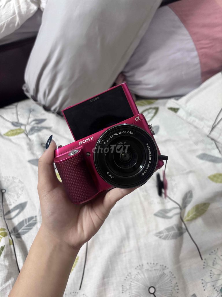 Máy ảnh Sony Nex F3 Hồng. Mua bán Máy ảnh, Máy quay tại Quận Bình Thạnh Tp Hồ Chí Minh được đăng bởi Bảo Thy hình 1