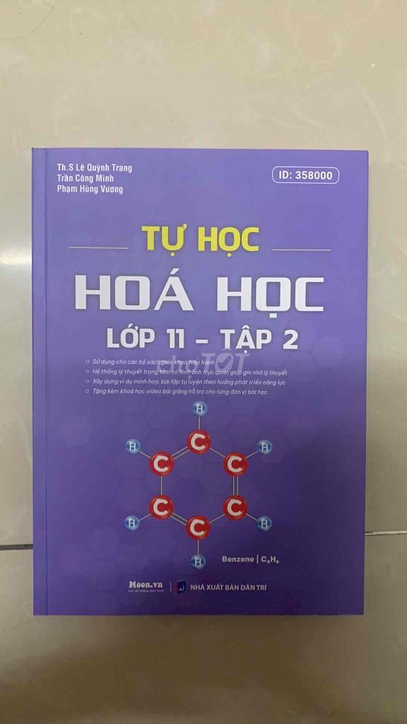 Sách luyện Hóa 11 Tập 2 của Moon. Mua bán Sách tại Thành phố Thủ Đức Tp Hồ Chí Minh được đăng bởi Ha Ha hình 1