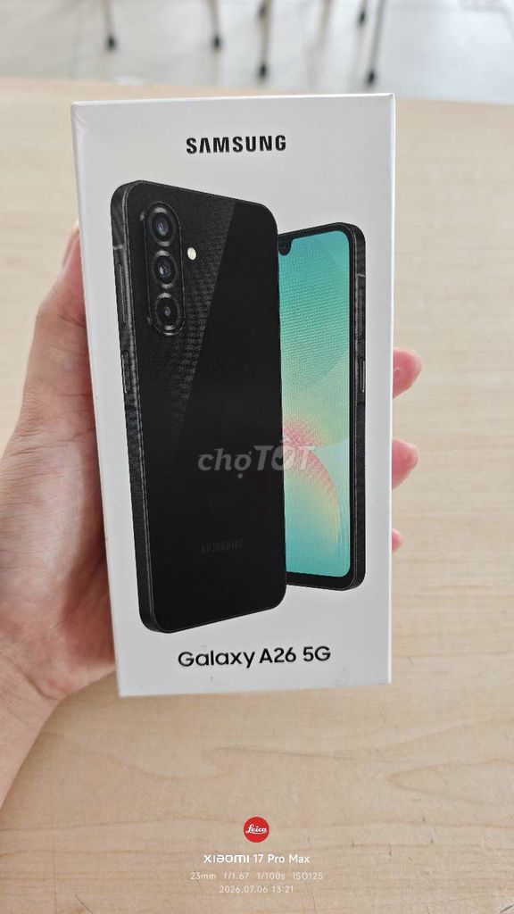 Samsung Galaxy A26 5G Đen Mới Nguyên Seal. Mua bán Điện thoại tại Thành phố Thuận An Bình Dương được đăng bởi Tot Cho hình 1