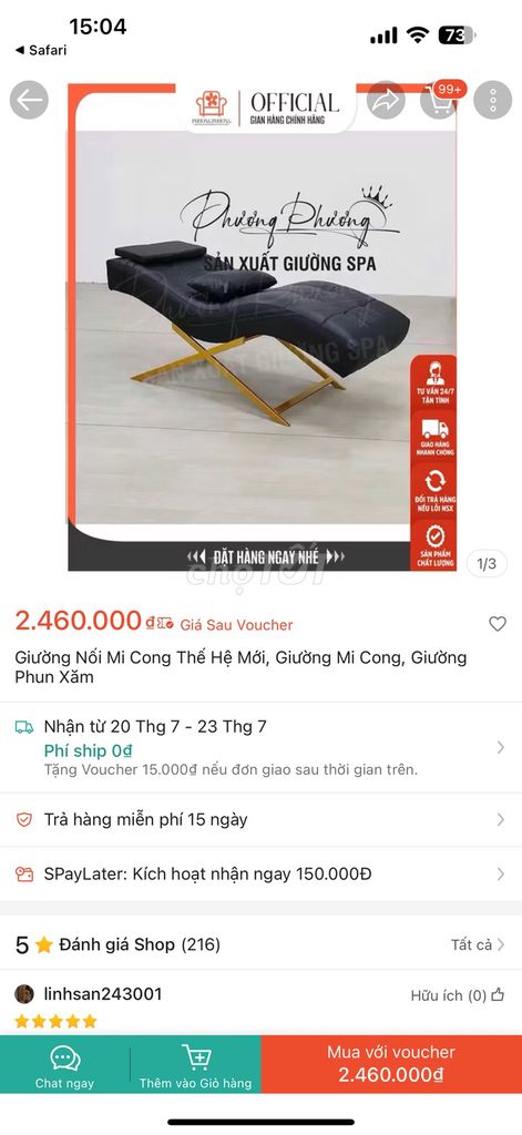 Giường Nối Mi - Tim Fyller - Phun Xăm - mới 90%. Mua bán Đồ chuyên dụng, Giống nuôi trồng tại Huyện Nhà Bè Tp Hồ Chí Minh được đăng bởi Thanh hình 1