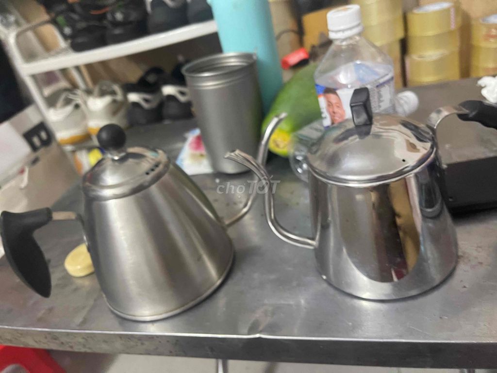 Ấm nước cổ cò cafe,tra InoxBếp từ, bếp gaNhật Bản. Mua bán Dụng cụ nhà bếp tại Quận Phú Nhuận Tp Hồ Chí Minh được đăng bởi Minh Ánh hình 1