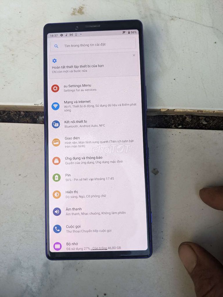 Sony Xperia 1 Xanh Như mới. Mua bán Điện thoại tại Quận 12 Tp Hồ Chí Minh được đăng bởi cầm điện thoại giá tốt hình 1