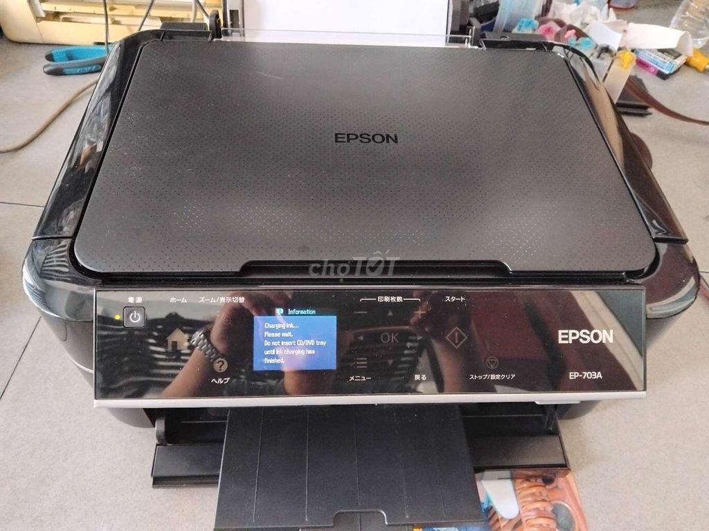 Epson ep 703a in giấy khay trên 6 màu đa năng