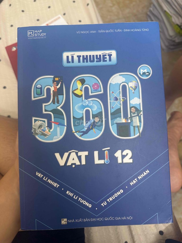 Sách Lý thuyết 360 Vật lý 12. Mua bán Sách tại Quận Hà Đông Hà Nội được đăng bởi Hoàng Bảo Long hình 1