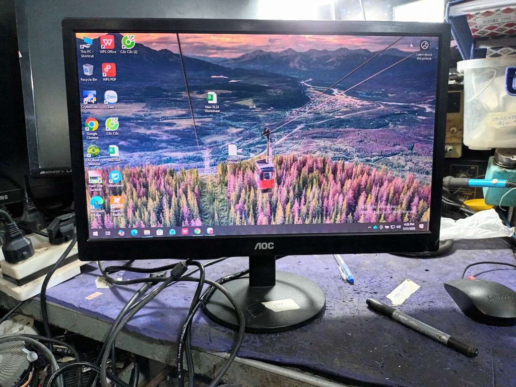 Màn hình AOC 19 inch dùng tốt. Mua bán Phụ kiện (Màn hình, Chuột...) tại Quận Hải Châu Đà Nẵng được đăng bởi Anh Lý hình 1