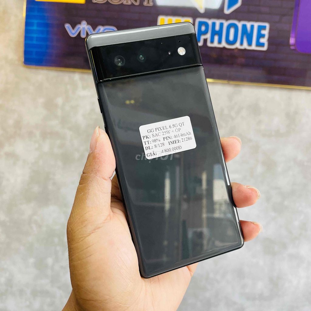 Gooogle Pixel 6 Quốc Tế Zin Áp