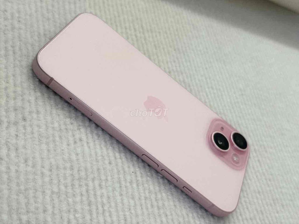 Apple iPhone 15 VN 128GB Hồng 86% Zin Nguyên 100%. Mua bán Điện thoại tại Quận 3 Tp Hồ Chí Minh được đăng bởi Kim Thanh  hình 1