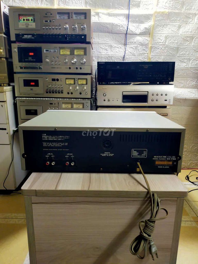 Deck Akai model GX-F80. Mua bán Tivi, Âm thanh tại Quận 6 Tp Hồ Chí Minh được đăng bởi Trí Huỳnh  hình 6