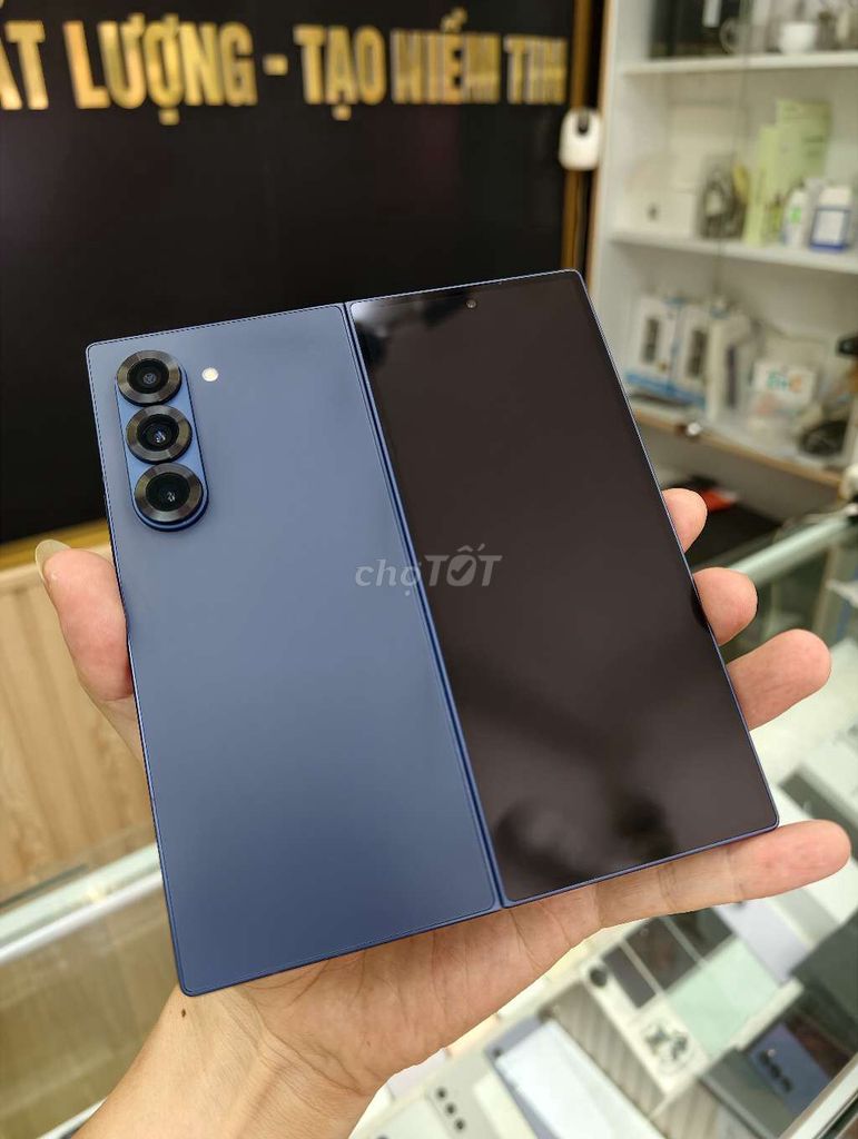 Samsung Z Fold 6 Xanh 2 sim zin đét chính hãng VN. Mua bán Điện thoại tại Quận Hai Bà Trưng Hà Nội được đăng bởi Boss Mobile hình 1