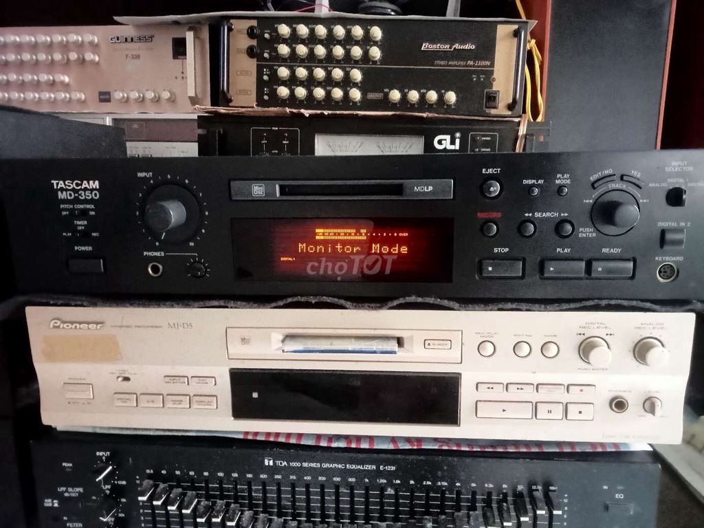 Đầu giải mã DAC Tascam MD-350 Đen Đã sử dụng. Mua bán Tivi, Âm thanh tại Huyện Nhà Bè Tp Hồ Chí Minh được đăng bởi Vantai hình 1