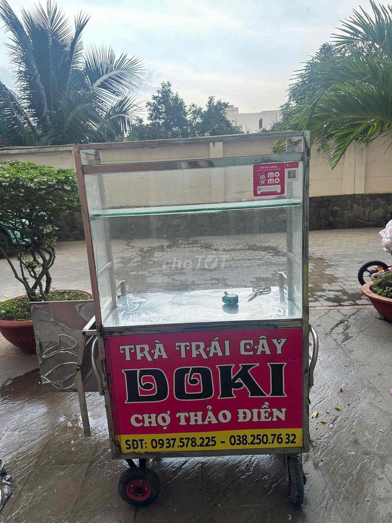 Xe trà sữa Inox Kính cũ 95%. Mua bán Đồ chuyên dụng, Giống nuôi trồng tại Quận 5 Tp Hồ Chí Minh được đăng bởi mimi hình 1