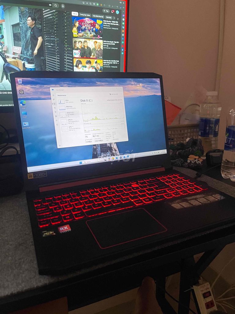 Acer Nitro 5 2019 16GB/256GB Đen. Mua bán Laptop tại Thành phố Thủ Đức Tp Hồ Chí Minh được đăng bởi Tiếnn hình 1