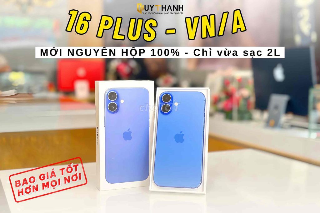 16 PLUS - VN/A - FullBox Mới 100% - Vừa Active