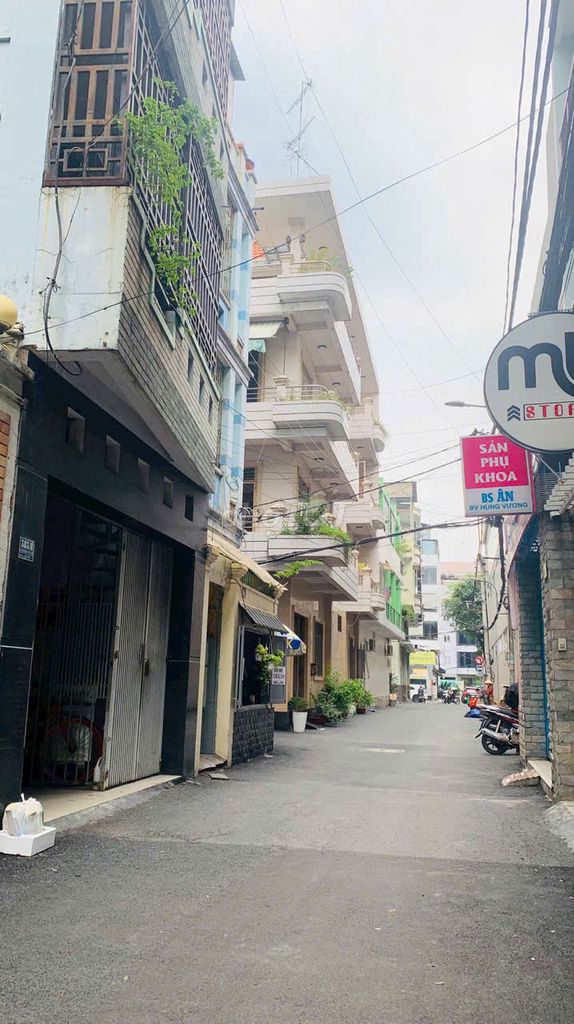 BÁN NHÀ -Q1-TRẦN ĐÌNH XU- 4TẦNG -BTCT- SÂN THƯƠNG- 3PN-(TL) 5,2 T.Ỷ