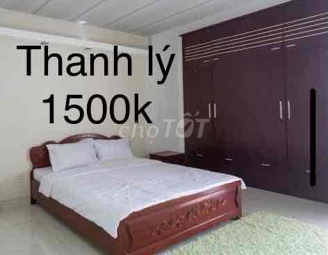 thanh lý giường 1,6x2m; quạt điều hoà,