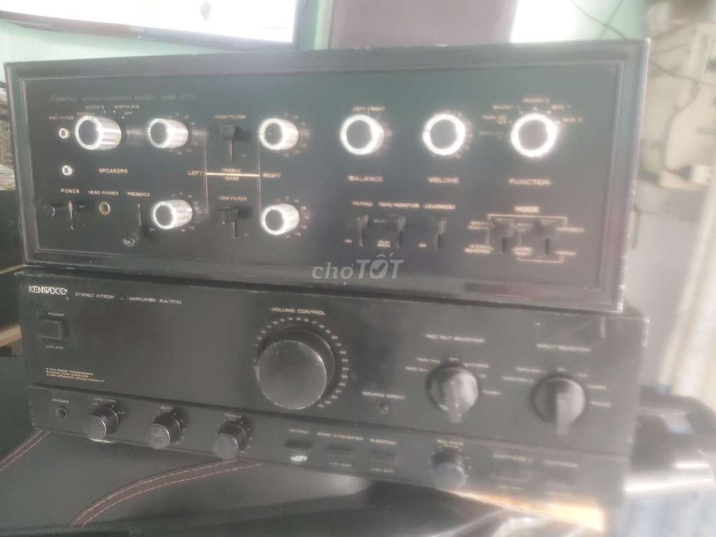 Amply Kenwood KA-7010+Sansui au777.. Mua bán Tivi, Âm thanh tại Huyện Bình Chánh Tp Hồ Chí Minh được đăng bởi chi tam hình 1