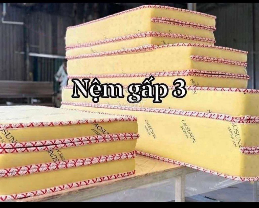 Nệm cao su non american giao hỏa tốc 2h. Mua bán Giường, chăn ga gối nệm tại Quận 3 Tp Hồ Chí Minh được đăng bởi Kho Nệm Cao Su Phát Tài hình 1