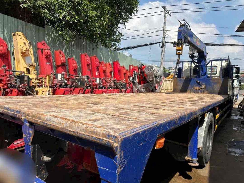Xe Cẩu 8 tấn HINO FG Thùng 8m cẩu Tadano 5 tấn. Mua bán Xe tải, xe ben tại Huyện Cái Bè Tiền Giang được đăng bởi Mr. An hình 2