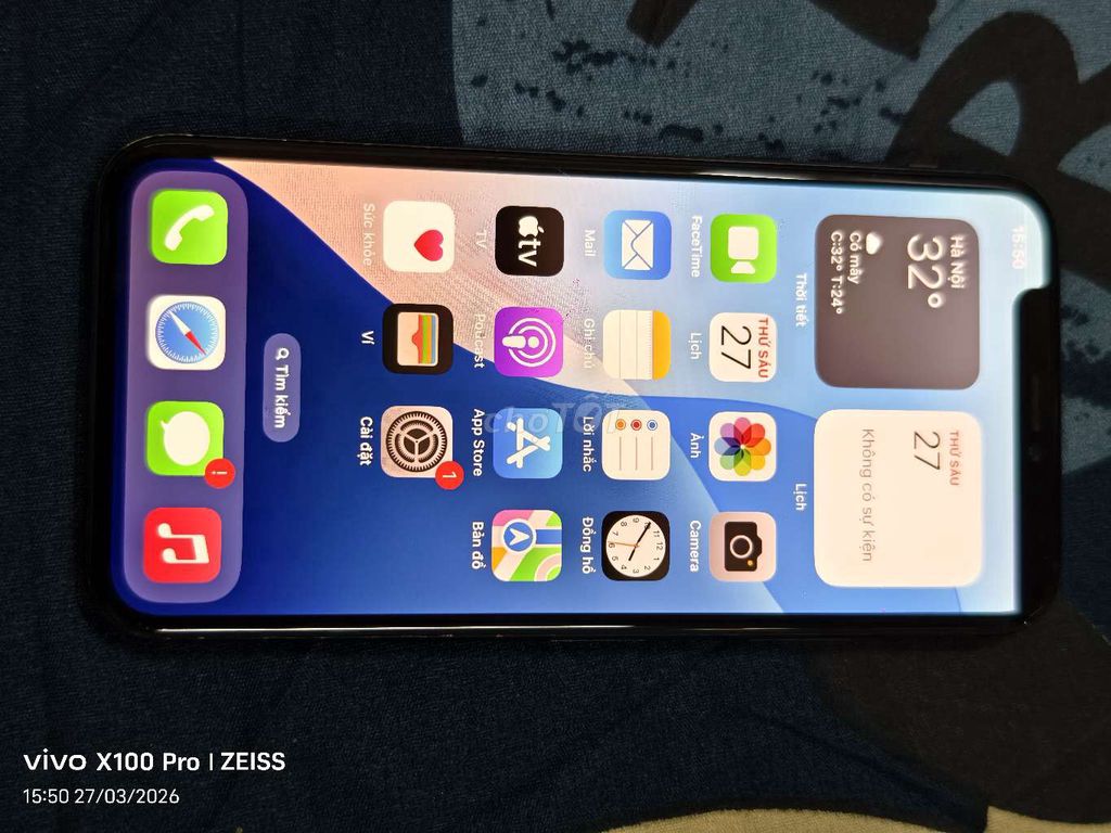 Apple iPhone XS 64GB Đen. Mua bán Điện thoại tại Huyện Dương Minh Châu Tây Ninh được đăng bởi kiettruong hình 1