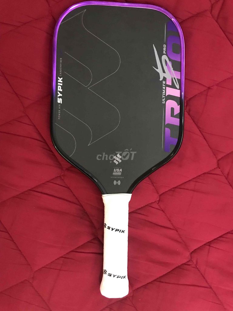 Vợt Pickleball SYPIK Triton 5 Tím Mộng Mơ. Mua bán Đồ thể thao, Dã ngoại tại Thành phố Sóc Trăng Sóc Trăng được đăng bởi Hữu Phước hình 1