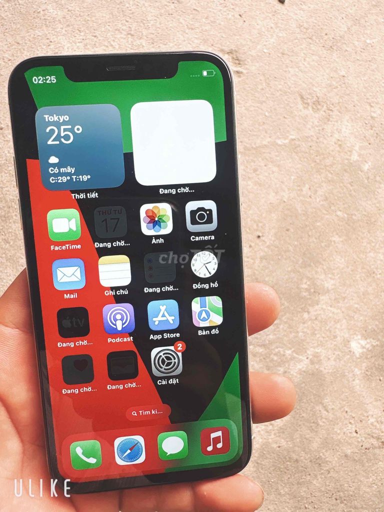Apple iPhone X 64GB Trắng 95%. Mua bán Điện thoại tại Thành phố Thuận An Bình Dương được đăng bởi dt thanh ly hình 1