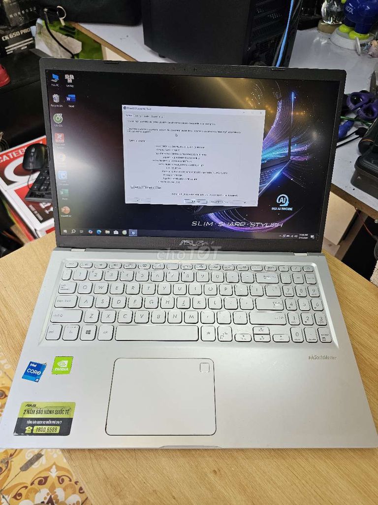 ASUS X515 CPU I5 1135G/RAM 8G/ SSD 512G/VGA MX330