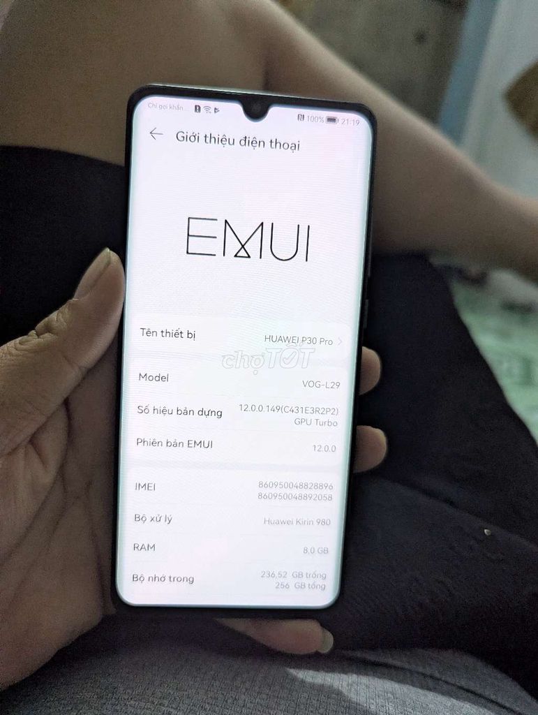 Huawei P30 Pro 256GB Quốc tế có gl. Mua bán Điện thoại tại Thành phố Thuận An Bình Dương được đăng bởi SANG hình 1