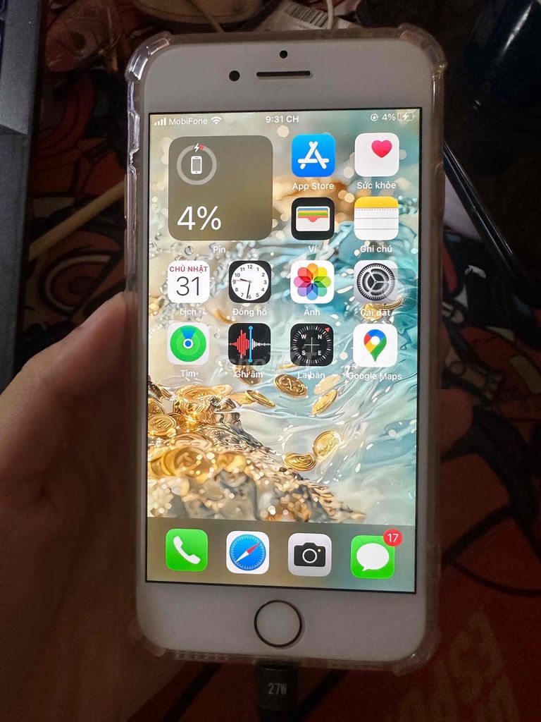 Apple iPhone 7 32GB Hồng. Mua bán Điện thoại tại Huyện Bình Chánh Tp Hồ Chí Minh được đăng bởi Quỳnh Hương hình 1